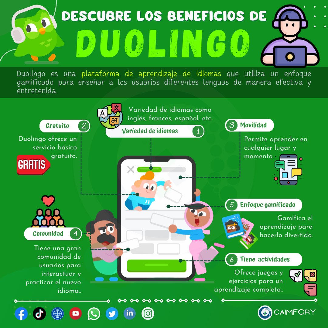 beneficios de Duolingo
